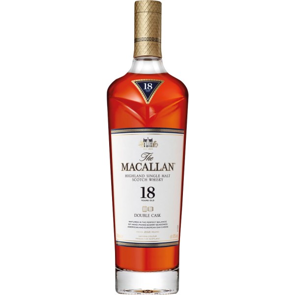 The Macallan 18 Jahre Double Cask Single Malt Scotch Whisky 43% 0,7l