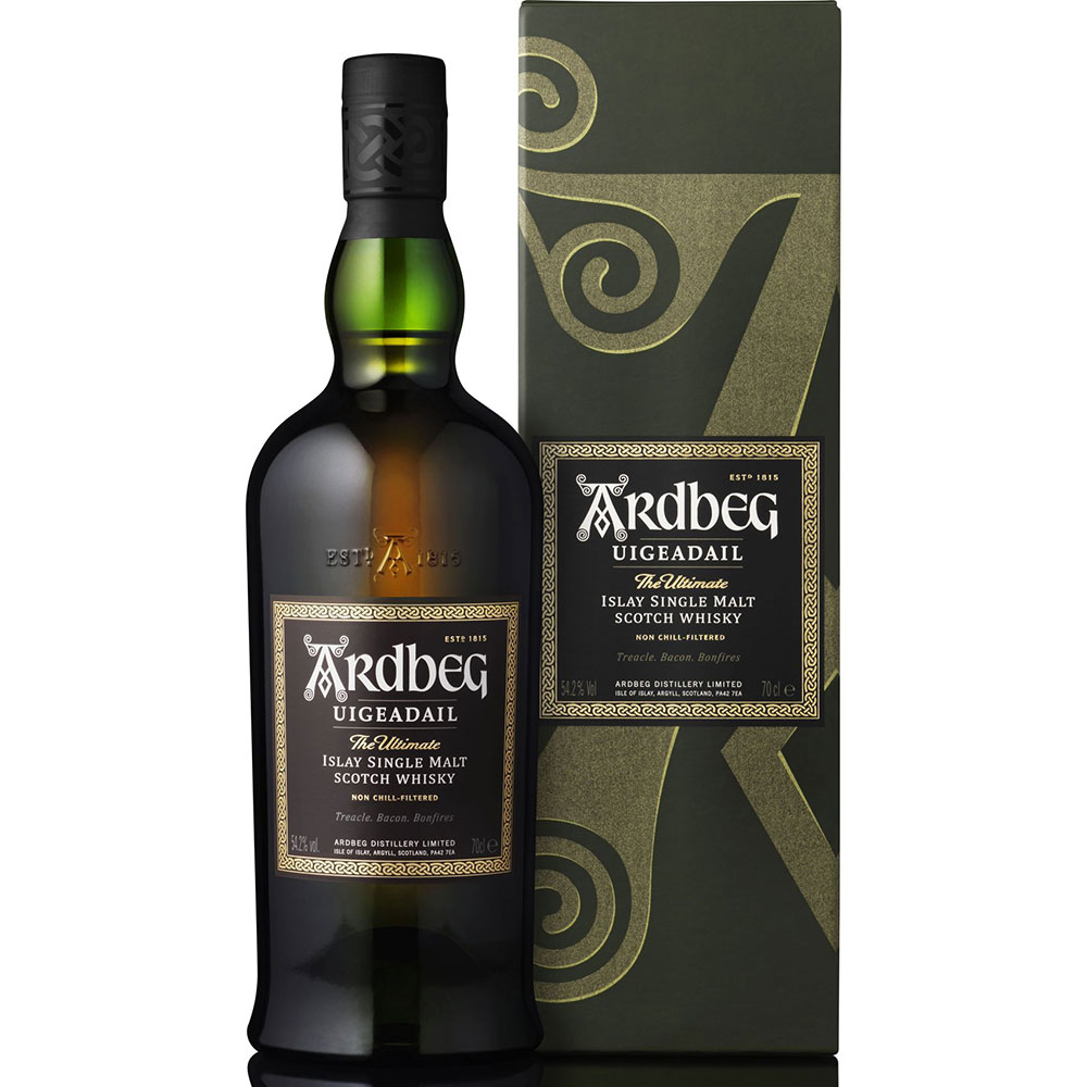 ARDBEG UIGEADAIL Single Malt Scotch Whisky mit Verpackung