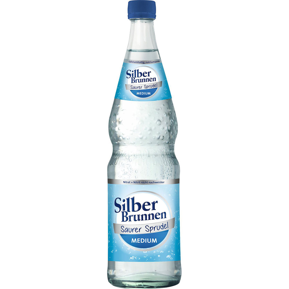 Silberbrunnen MEDIUM Mineralwasser 12x0,7l