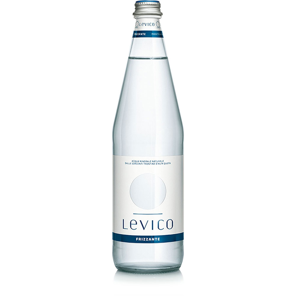 Acqua Levico Frizzante Mineralwasser Classic 16x0,75l Glas