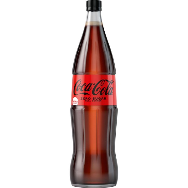 Coca Cola Zero Glas 6x 1l Mehrweg