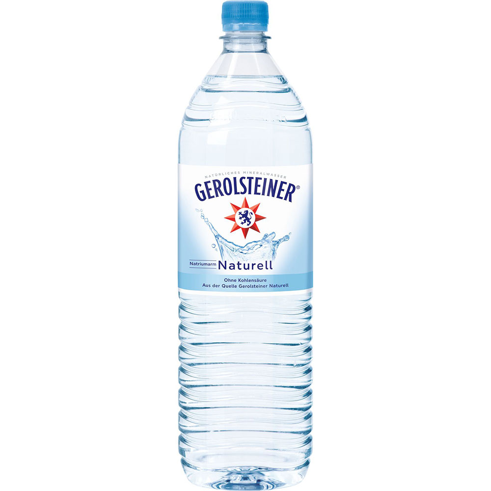 Gerolsteiner Mineralwasser Naturell PET 1,5l