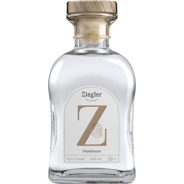 Ziegler Haselnuss Spirituose 43% 0,5l