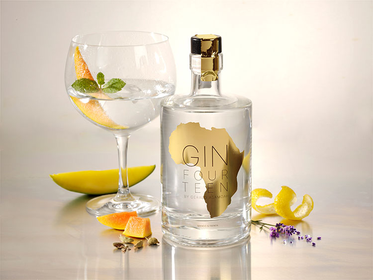Imagebild Gin Fourteen by Gerald Asamoah