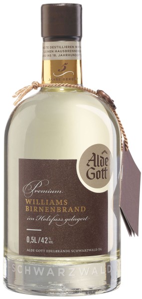 Alde Gott Premium Williams Birnenbrand 42% 0,5l