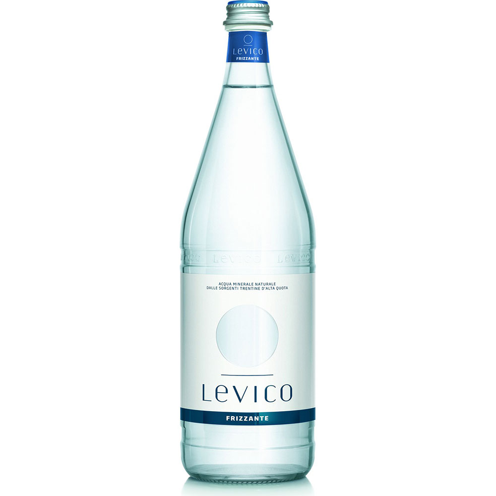 Acqua Levico Frizzante Mineralwasser Classic 12x1,0l Glas