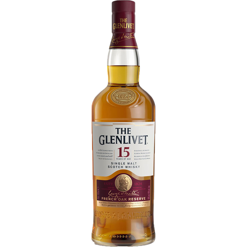 The Glenlivet 15 Years Single Malt Scotch Whisky