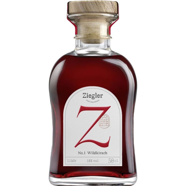 Ziegler No.1 Wildkirsch Likör 18% 0,5l