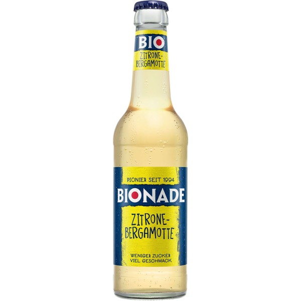 Bionade Zitrone-Bergamotte 12x 0,33l Mehrweg