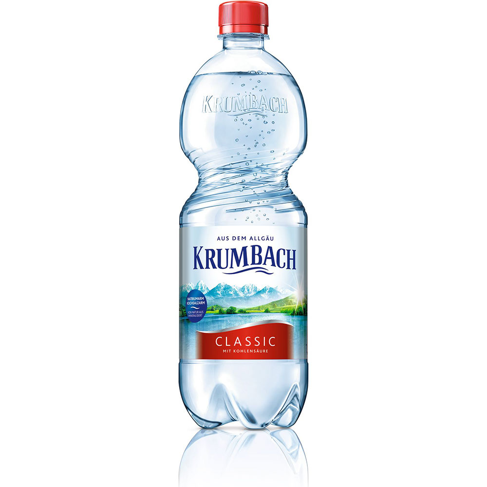 Krumbach Classic Mineralwasser 9x1,0l PET