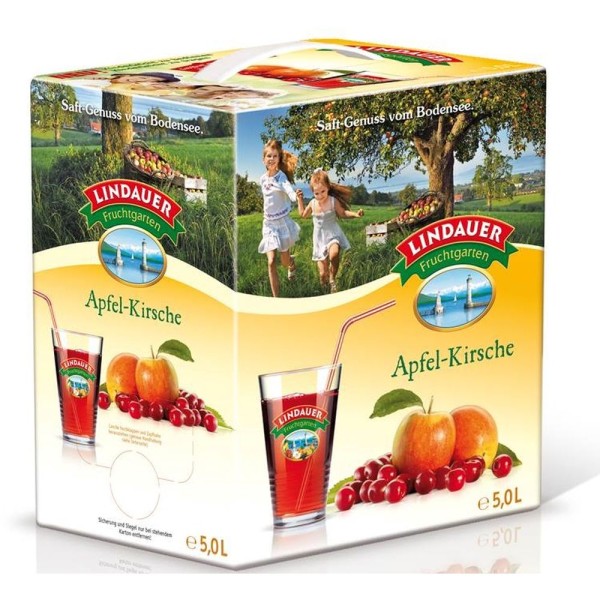 Lindauer Apfel-Kirschsaft Bag in Box 5l
