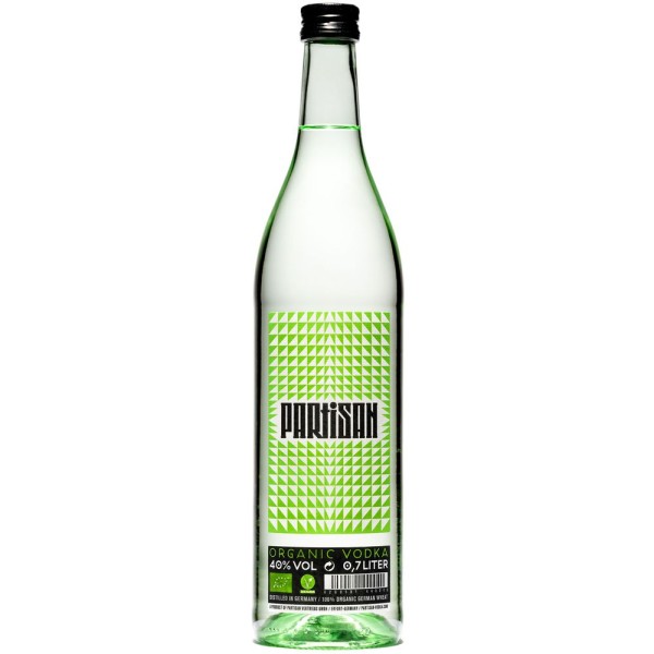 Partisan Green BIO Vodka 40% 0,7l