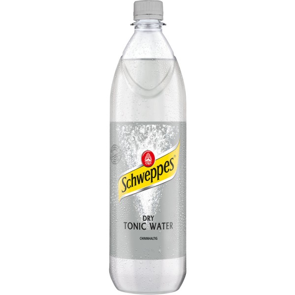 Schweppes DRY Tonic Water PET 6x 1l Mehrweg