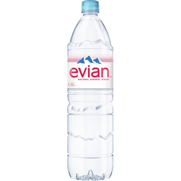 Evian Naturelle PET 6x 1,5l Mehrweg