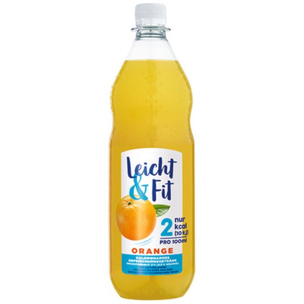Leicht & Fit Orange Light PET 12x 1l Mehrweg
