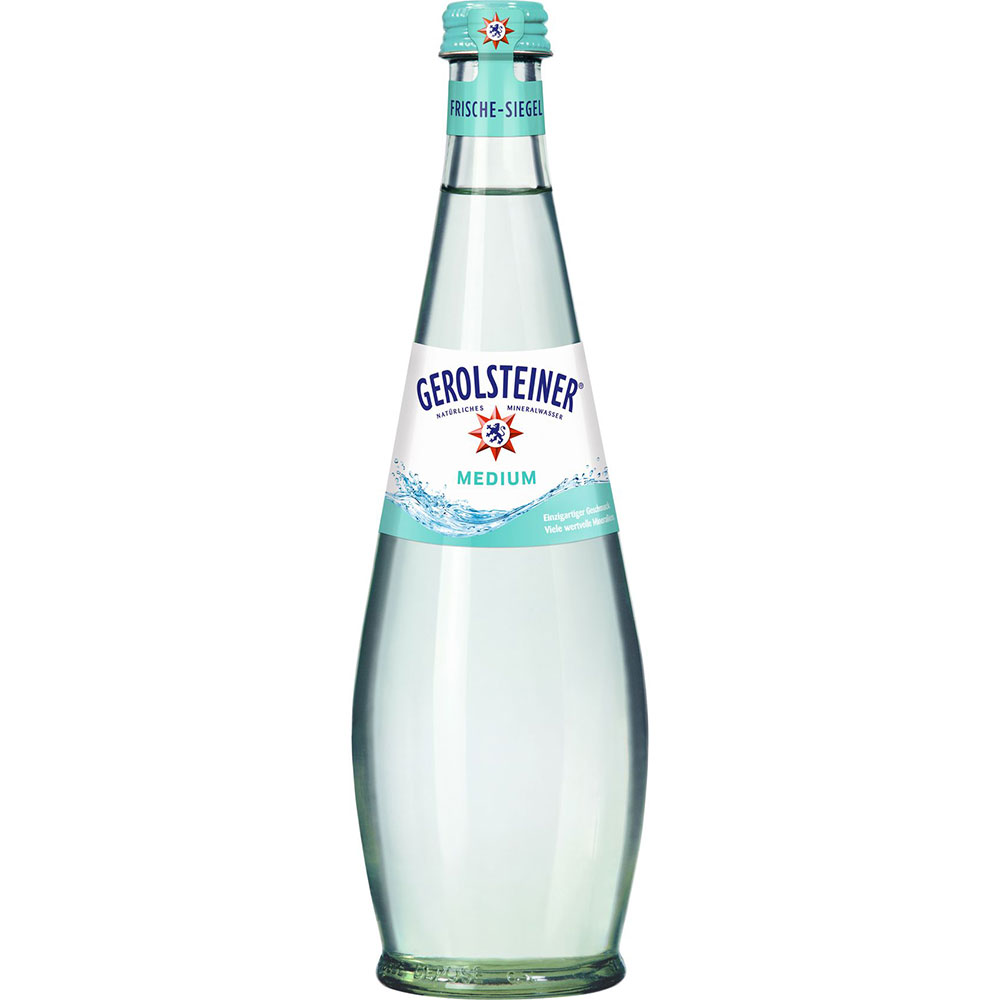 Gerolsteiner Mineralwasser Medium Gourmet 0,5l