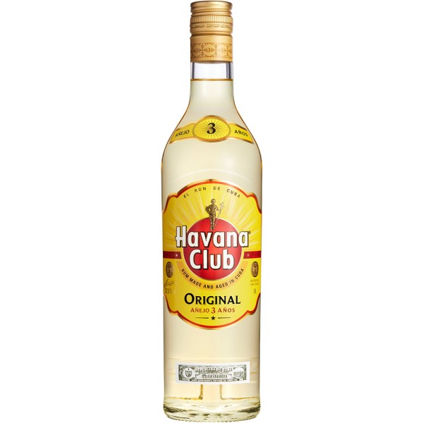 Havana Club Anejo 3 Jahre Rum 37,5% 1l