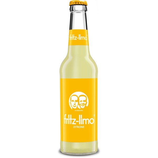 Fritz Limo Zitronen Limonade 24x 0,33l Mehrweg