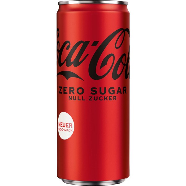 Coca Cola Zero Dosen 24x 0,33l Einweg