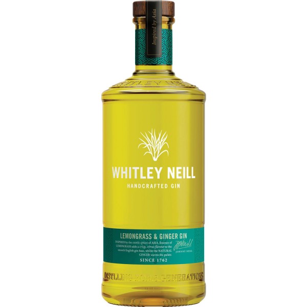 Whitley Neill Handcrafted Lemongras & Ginger Gin 43% 0,7l