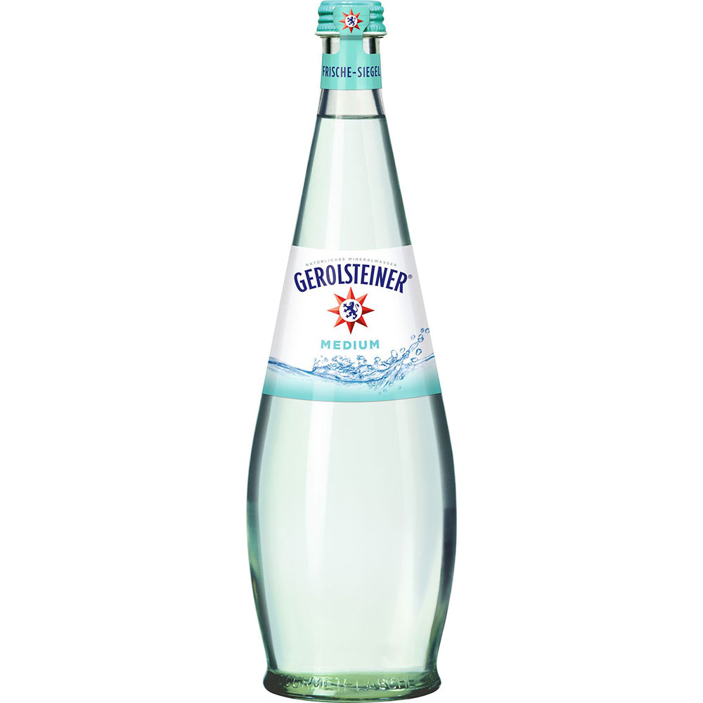 Gerolsteiner Mineralwasser Medium Gourmet 0,75l