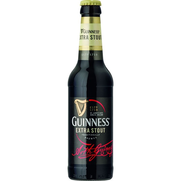 Guinness Extra Stout 4x6er 24x 0,33l Mehrweg