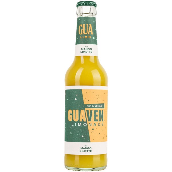 GUA Guave-Mango-Limette Limo BIO & VEGAN 24x 0,33l Mehrweg