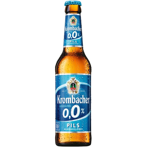 Krombacher 0,0% Pils Alkoholfrei 24x 0,33l Mehrweg