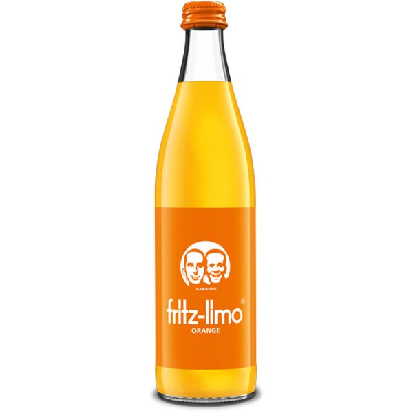 Fritz Limo Orangen Limonade 10x 0,5l Mehrweg