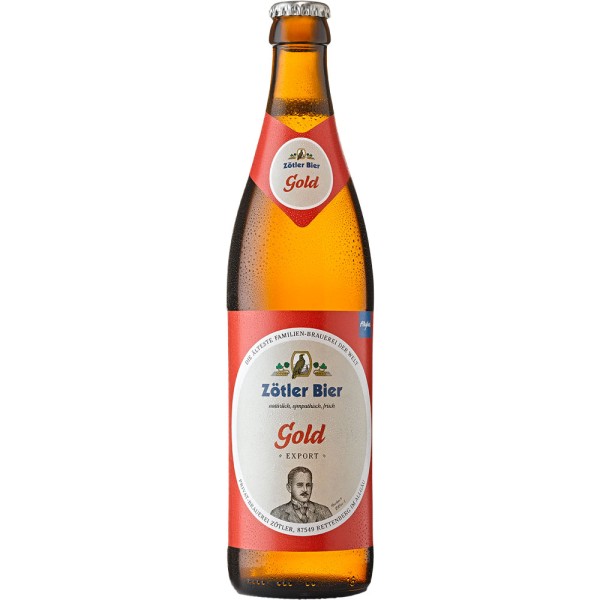 Zötler Gold Export 20x 0,5 Liter Mehrweg