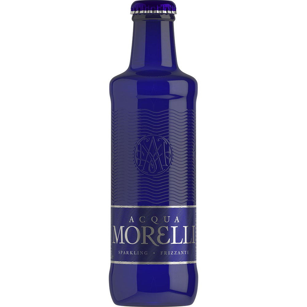 Acqua Morelli Frizzante Mineralwasser 0,25 L Glasflasche