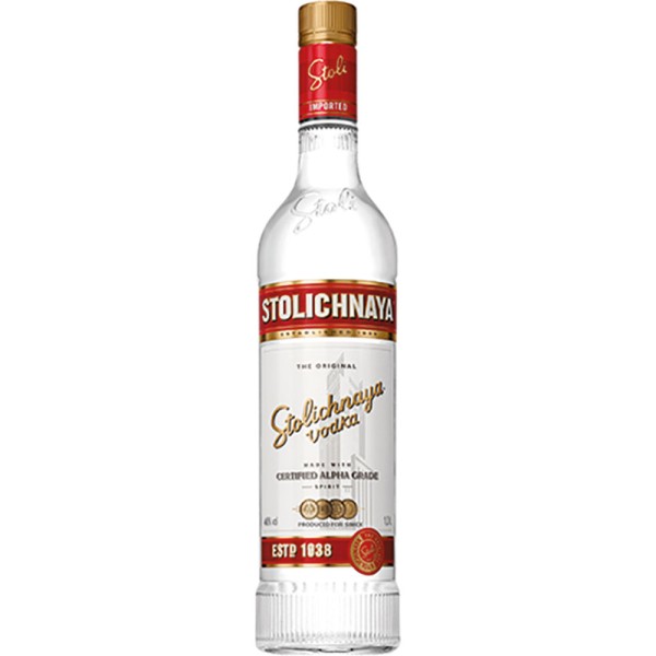 Stolichnaya Vodka 40% 1l