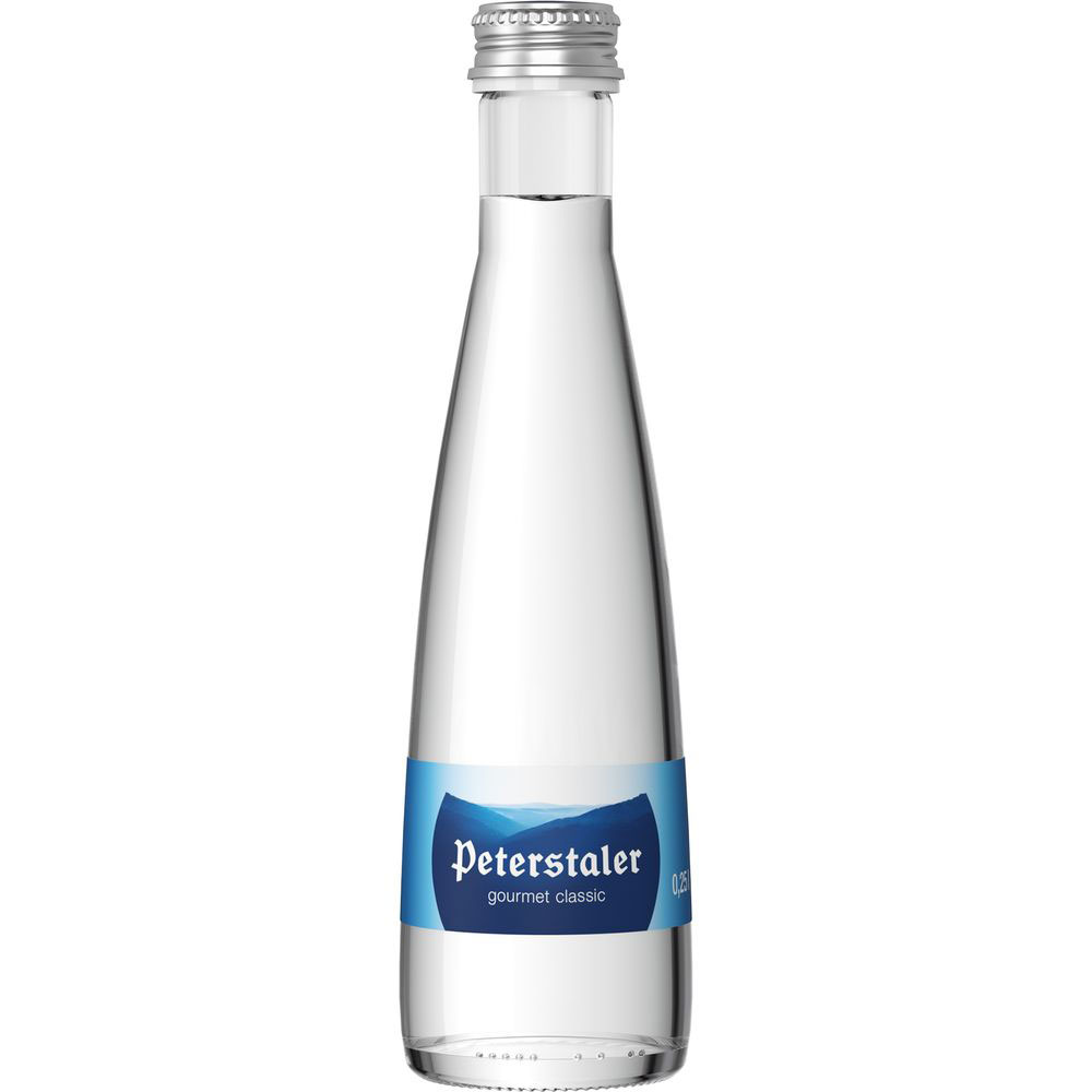 Peterstaler Mineralwasser Gourmet Classic 24x0,25l Glas
