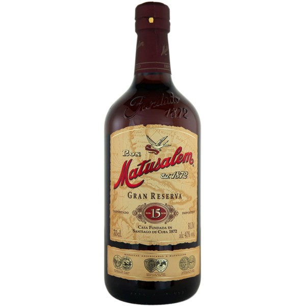 Ron Matusalem 15 Jahre Gran Reserva Rum 40% 0,7l