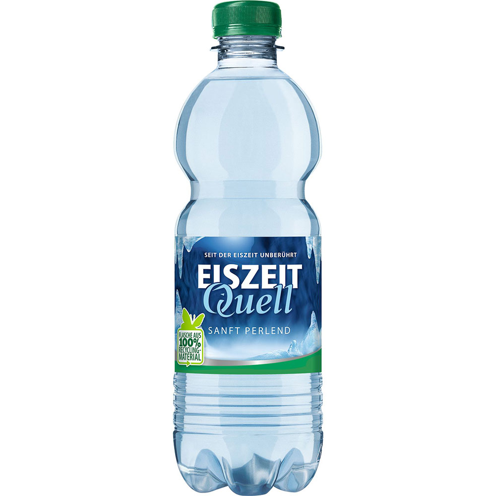EiszeitQuell SANFT PERLEND Mineralwasser 20x0,5l PET