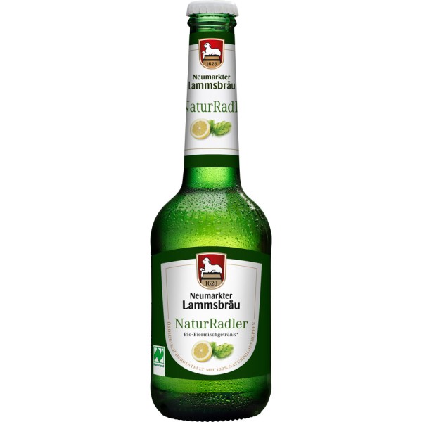 Lammsbräu NaturRadler BIO 10x 0,33 Liter Mehrweg