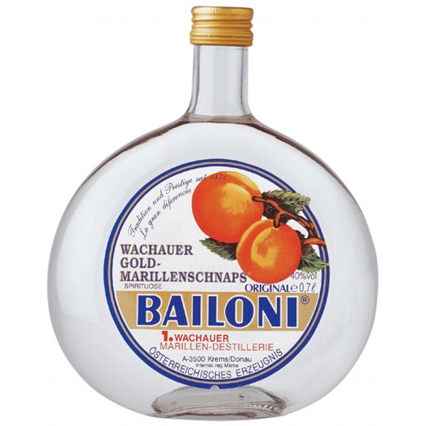 Bailoni Original Gold-Marillenschnaps 40% 0,7l