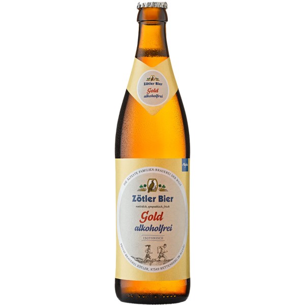 Zötler Gold alkoholfrei 20x 0,5 Liter Mehrweg