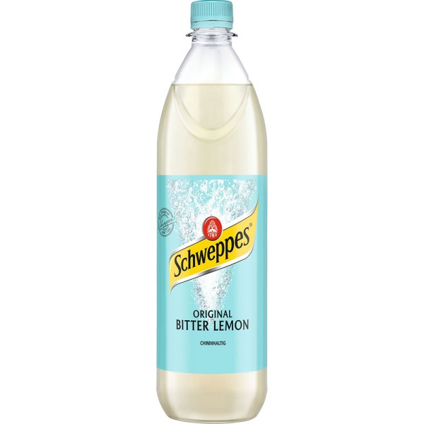 Schweppes Bitter Lemon PET 6x 1l Mehrweg