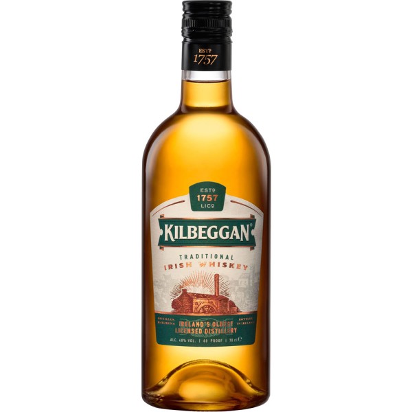 Kilbeggan Traditional Irish Whiskey 40% 0,7l