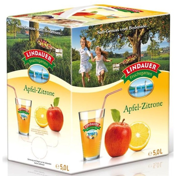 Lindauer Apfel-Zitronensaft Bag in Box 5l