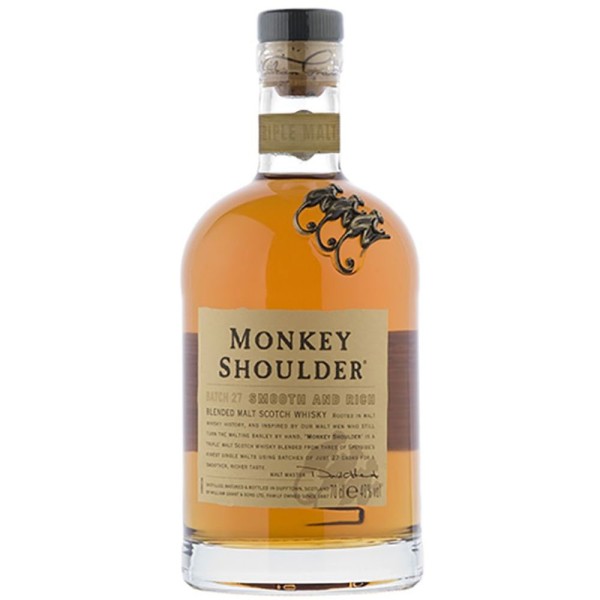 Monkey Shoulder Blended Malt Whisky 40% 0,7l